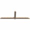 Ekena Millwork Eugene Smooth Timber Gable Bracket, Douglas Fir, 108"W x 36"H x 3 1/2"D x 5 1/2"F, 8/12 Pitch GBW108X36X0406EUG00SDF - alternate 3